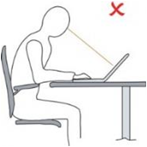 Werkplekinstelling beeldschermwerk